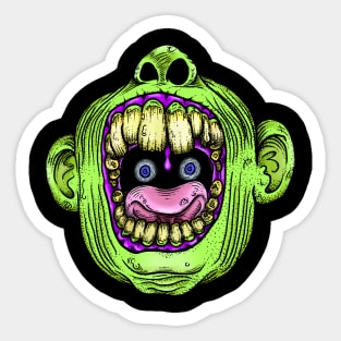 Weirdo Mouth Sticker